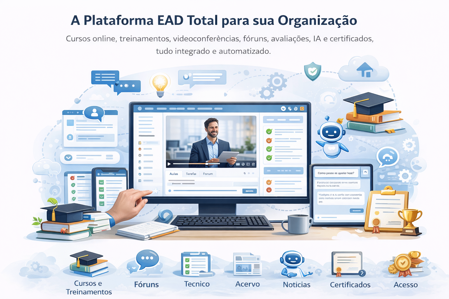 PSMI Plataforma EAD Completa